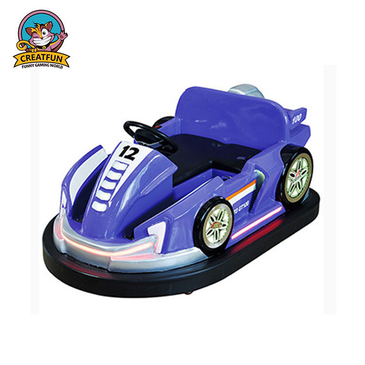 Factory price amusement outdoor square ride battery mini bumper car