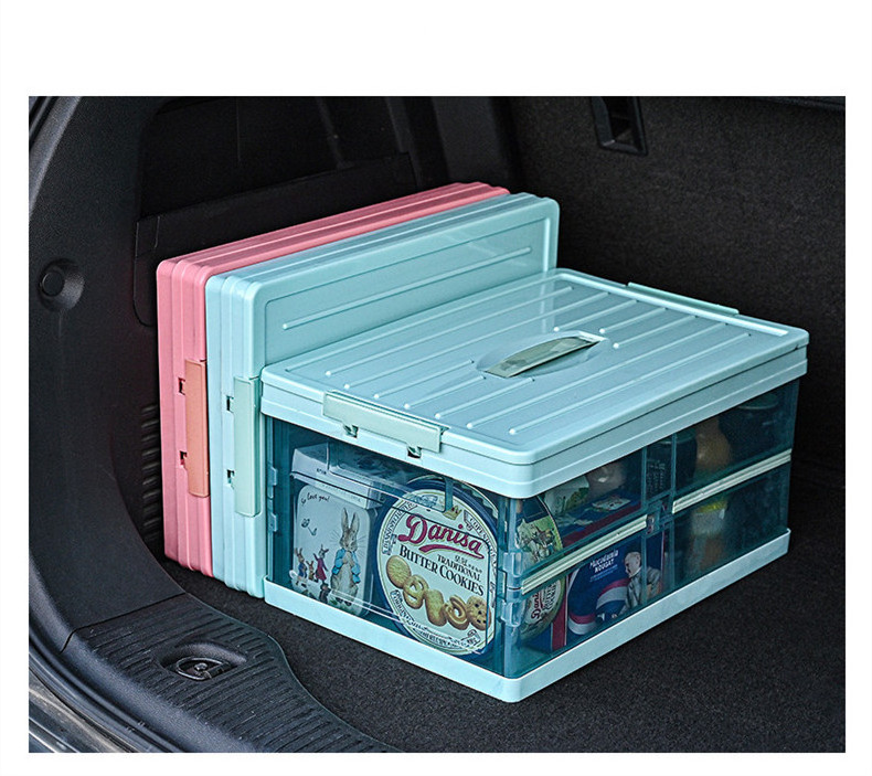 Professional plastic storage box car accessories trunk car storage boot organizer box organizer for car