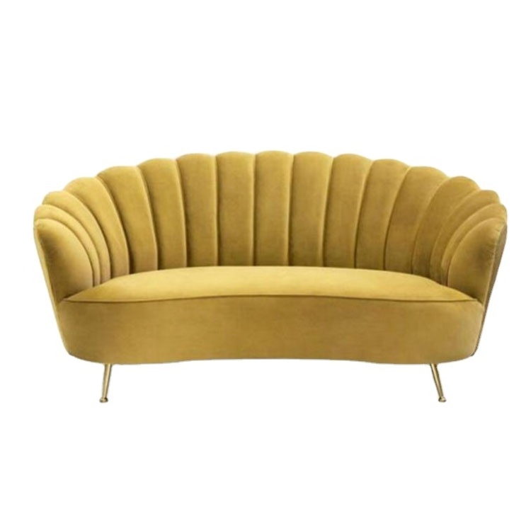 Love Seater Velvet For Sofa Luxury Home Furniture Living Room Sofas