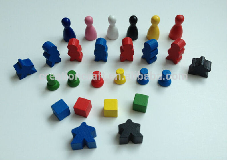 custom board game pieces game dice pawns tokens spinner coins play money