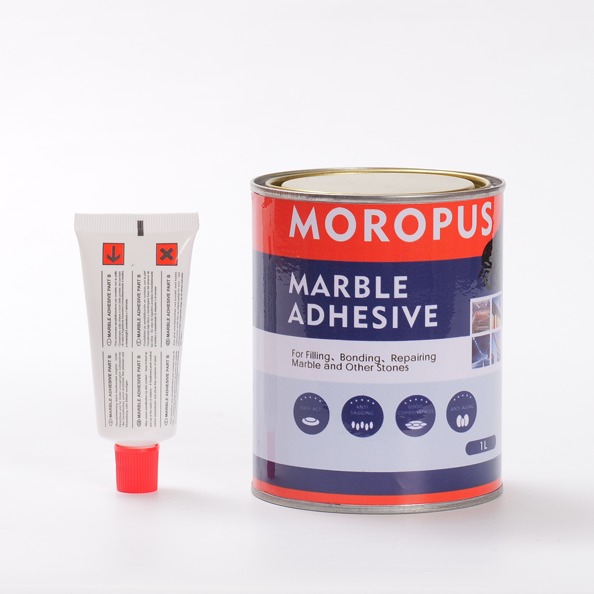 Hot Selling Two Component Marble Glue Containing Curing Agent Marble Glue