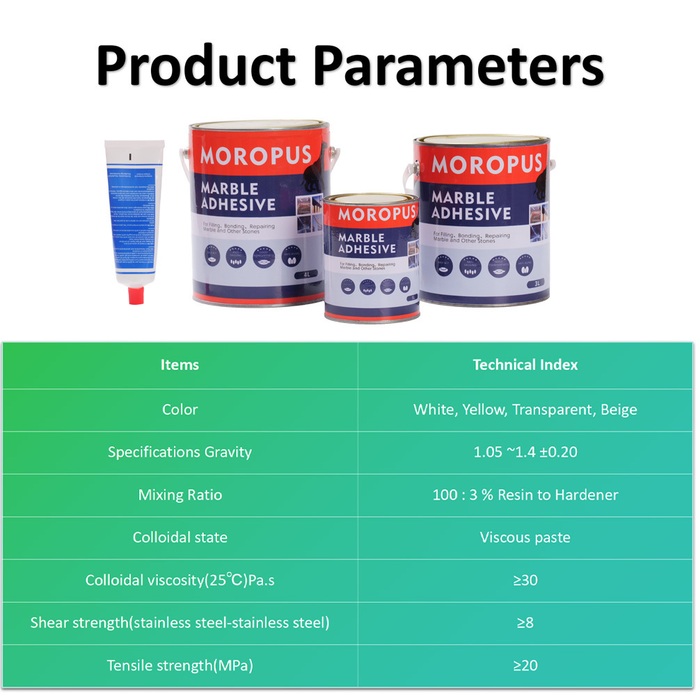 Building Material 100: 3 Mixing Stone Bonding Epoxy Adhesive for Construction