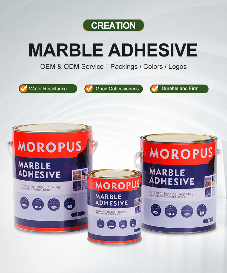 Italian quality  high viscosity rock glue for Marble and Granite