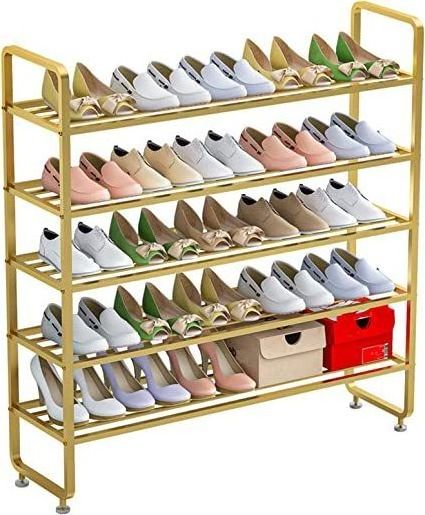 Small shoe rack for slippers and shoes handicraft item made of iron and wood customize size and color available wholesale produ