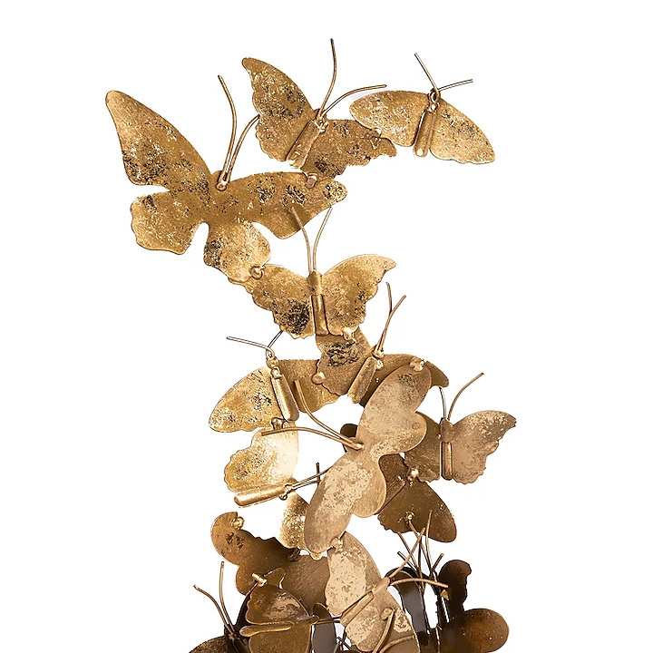 Wholesales 3D Objective Resin Animal Insect Butterfly Statue Sculpture For Tabletop Decor