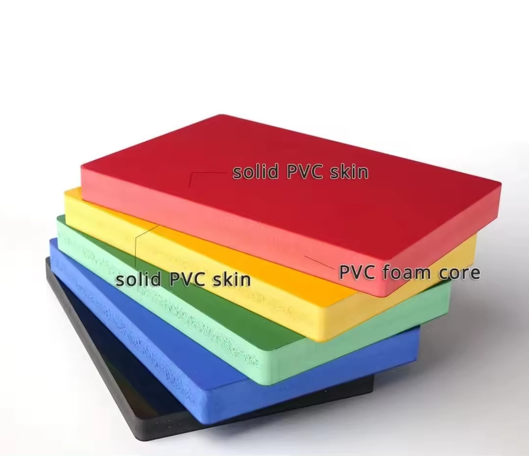 2mm 4mm 8mm 10mm PVC Co-Extruded Foam Board  Pvc Rigid Sheet PVC Sheet