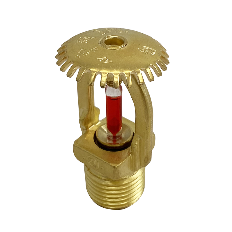 Customize logo high quality hot sale to 55g brass upright pendent fire sprinkler head guard quick response sprinkler