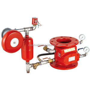 Customized Alarm Check Valve Fire Wet Type Fire Alarm Check Valve For Fire Sprinkler System