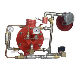 Customized Different Size of Connection groove type fire water deluge valve for fire fighting sprinkler system