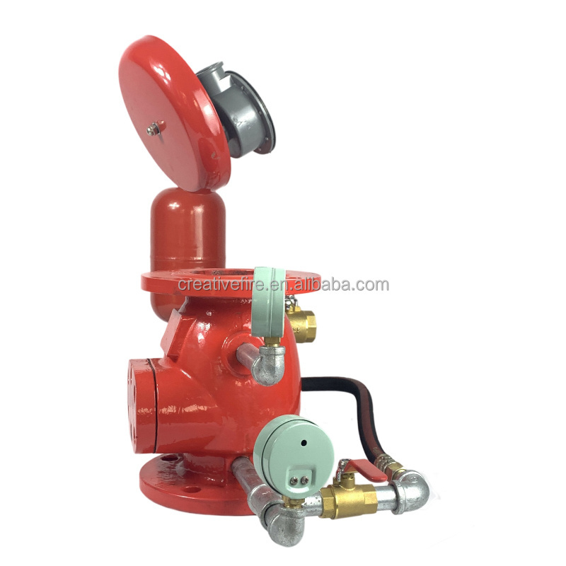 2023 Hot Sale Ductile Iron Fire Wet Alarm Check Valve for Fire Sprinkler System