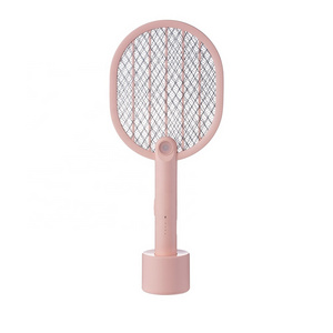 Electronic Insect Killer Bug Zapper Outdoor Handheld Rechargeable Mosquito Killing Bat Circuit Portable Fly Swatter With Battery