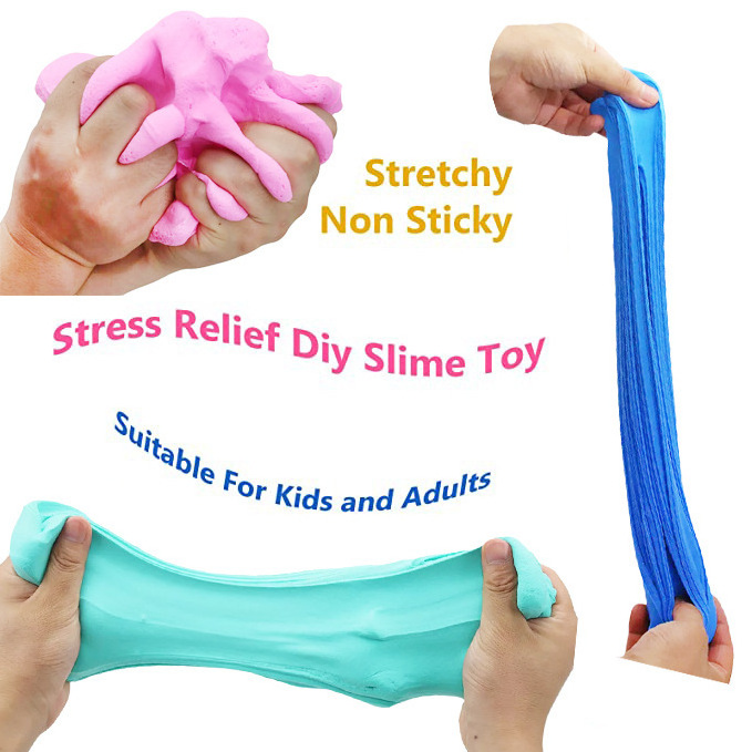 Perfect Kraft Air Light Weight Clay Soft Foam DIY Modeling for Add ins Kids Adults DIY Crystal Slime Kit for Kids