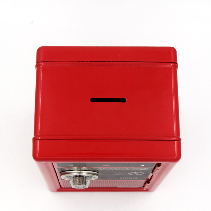 New Creative Electric Metal Safe Box Money Saving Bank Box Cash Box