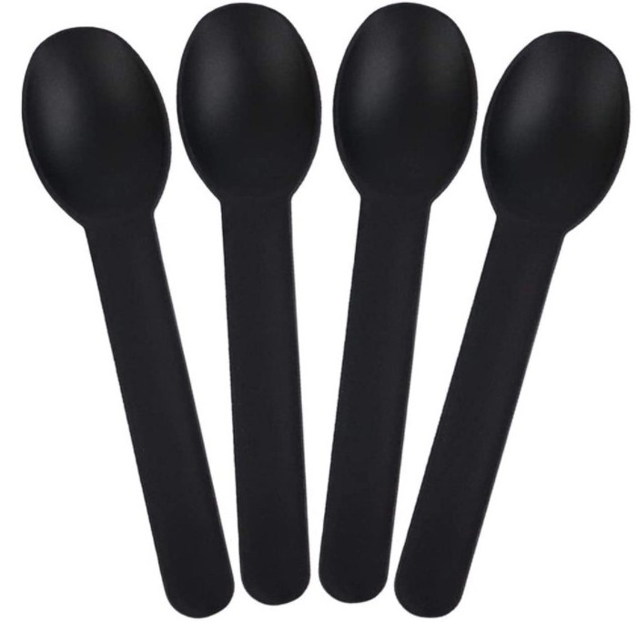 Biodegradable Plastic Disposable  Reusable Frozen Yogurt Ice Cream Spoons