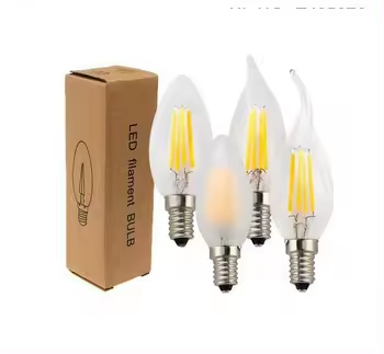 Wholesale Price Retro Bulb LED filament E27 screw mouth warm yellow light retro tungsten silk ST64 pacifier bulb