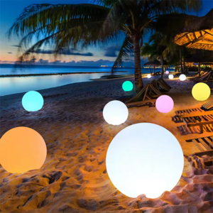 Decorative led balls lights product outdoor waterproof led ball lights glowing swimming pool led balls