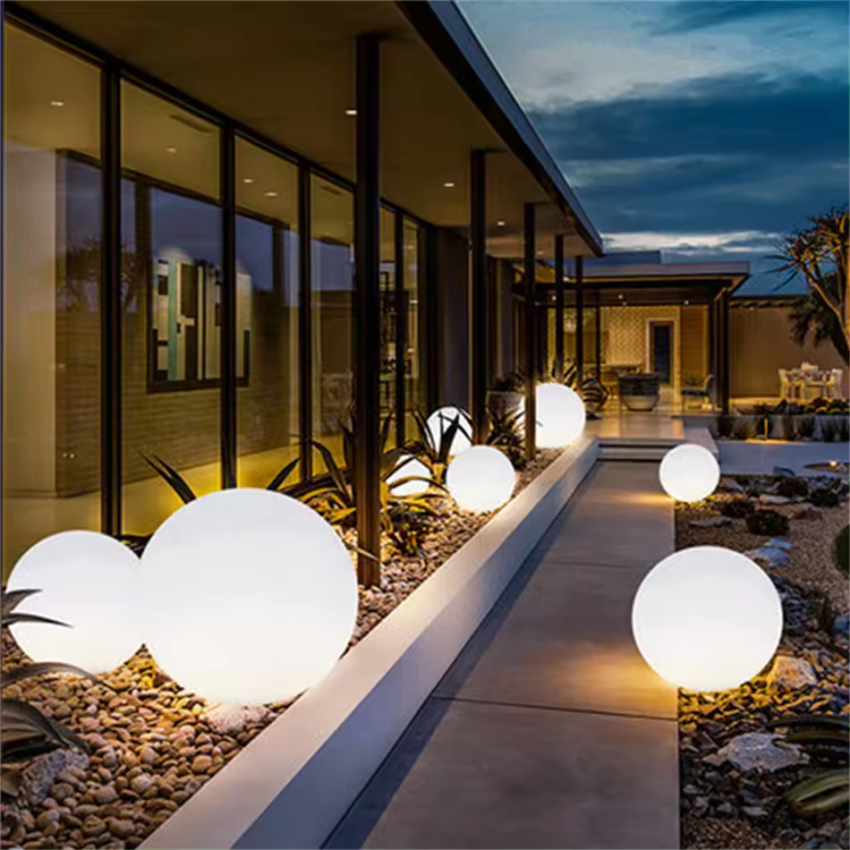 Decorative led balls lights product outdoor waterproof led ball lights glowing swimming pool led balls