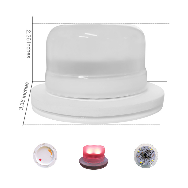 LED Lamp Holder Base with Automatic Color Conversion Emergency Illuminator Lamp