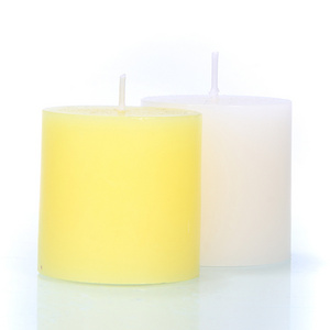 Paraffin Wax Candles Clear Glass 7 Day Candles