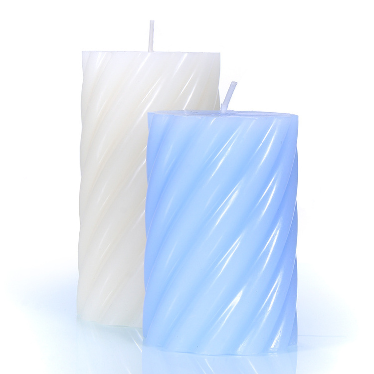 Paraffin Wax Candles Clear Glass 7 Day Candles