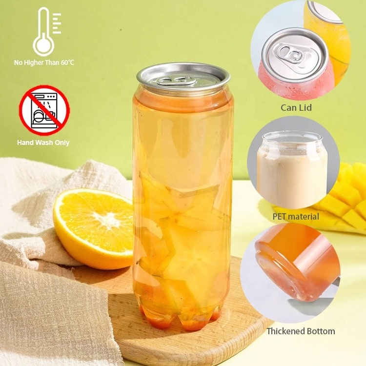 250Ml 180Ml 330Ml 500Ml Slim Standard Sleek Soda Beer Beverage Cans Bpani Sot Rpt plastic Packaging Cans