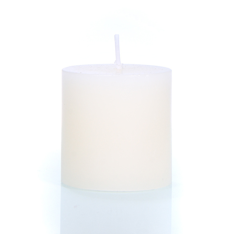 Paraffin Wax Candles Clear Glass 7 Day Candles