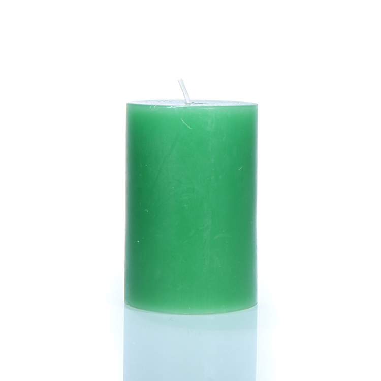 Paraffin Wax Candles Clear Glass 7 Day Candles