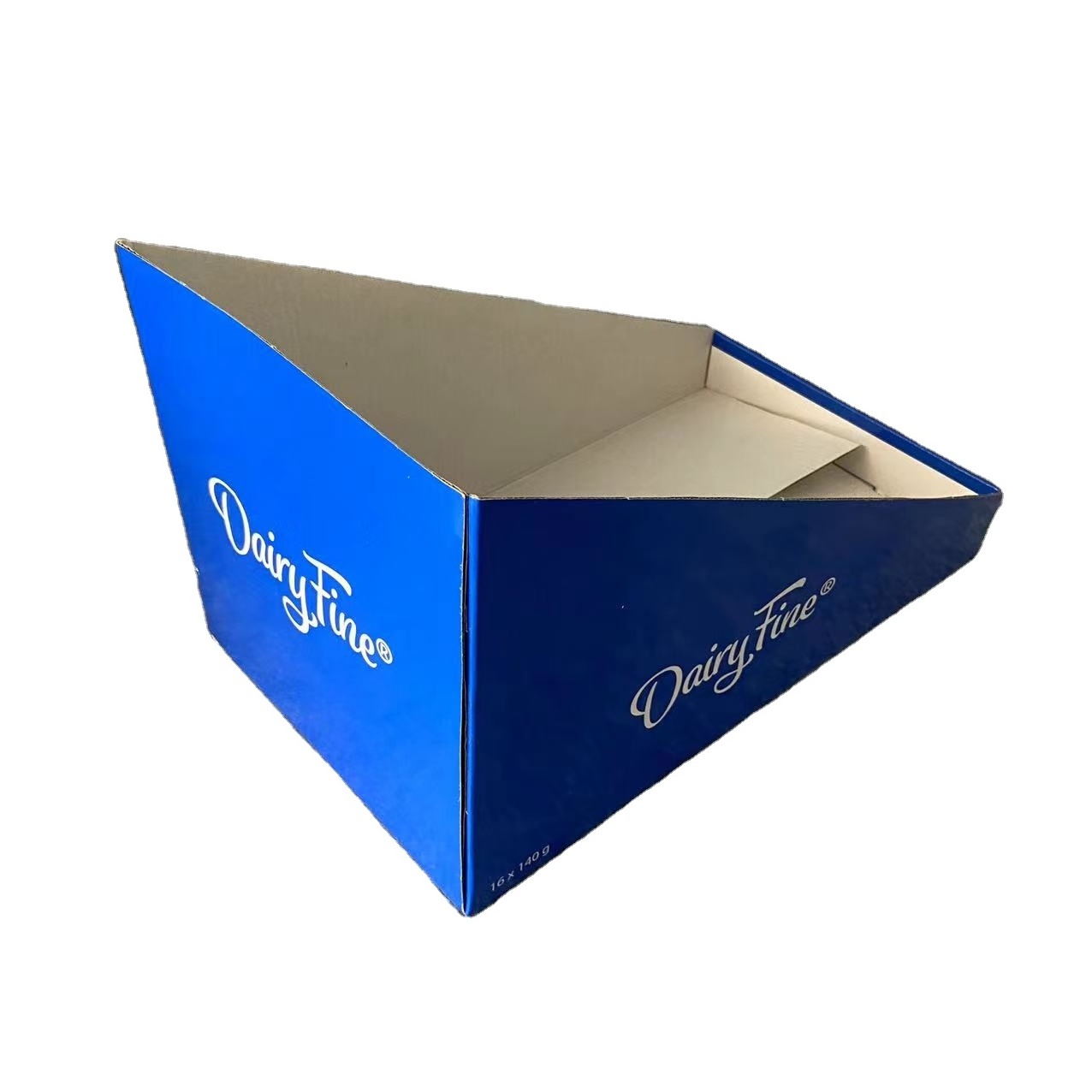 Snack Cardboard Shelf Ready Packaging Box Tear Away Pdq Tray Counter Top Corrugated Perforated PDQ Display Box For Supermarket