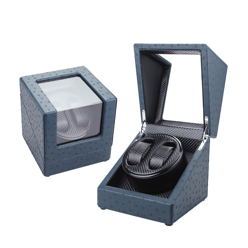 Modern Paul Design Pu Leather Mabuchi Motor Watch Winder box