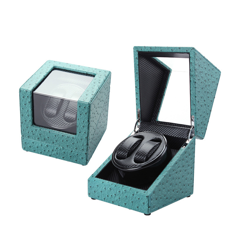 Modern Paul Design Pu Leather Mabuchi Motor Watch Winder box