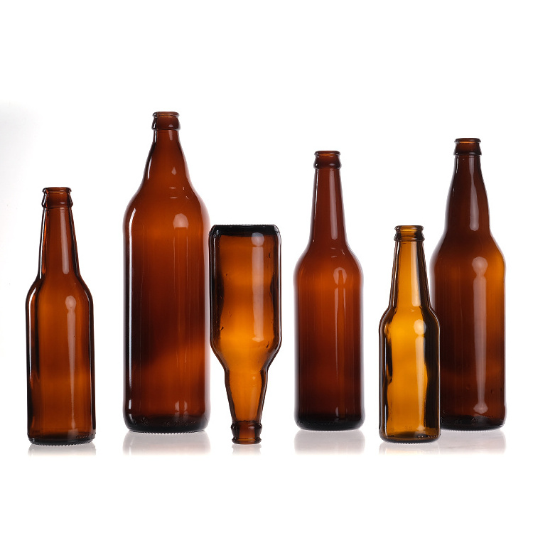 Amber Glass Swing Top Beer 500ml 16 Oz Glass Bottles With Flip Top Airtight Lid