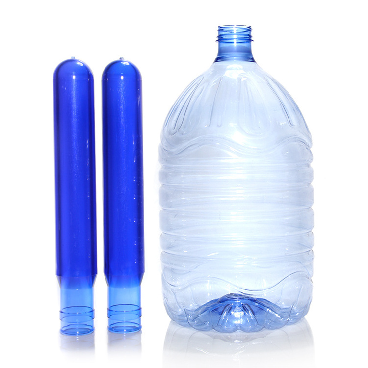 55 mm 20 Liter 5 Gallon Push Neck Water Bottle PET Preform