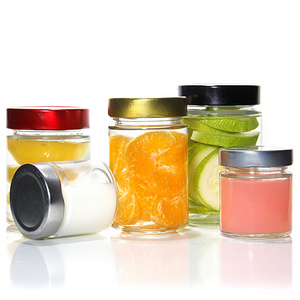 Wholesale 8oz 380ml Wide Mouth Glass Jam Jar With Metal Lid