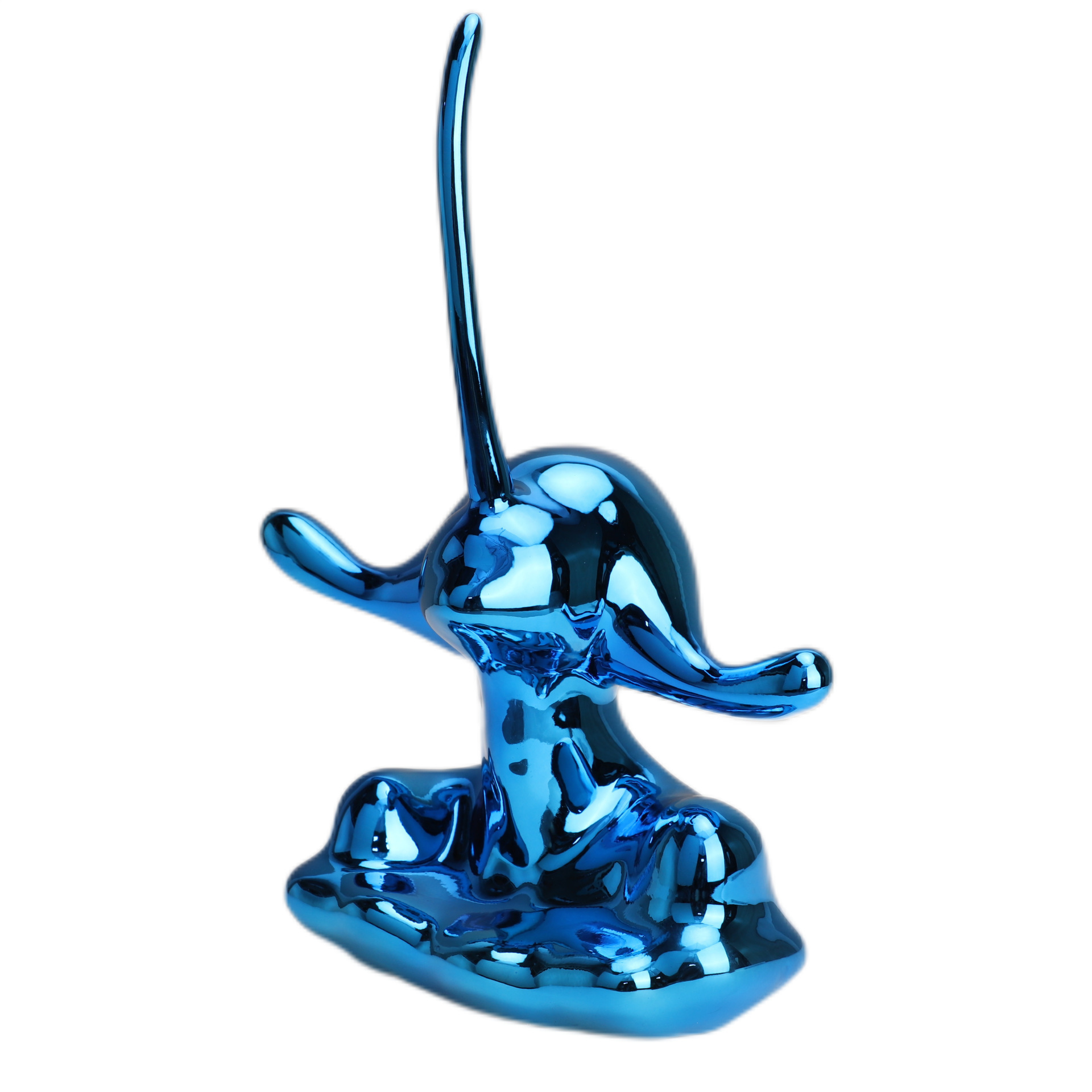 Home Accessories Decor Pieces blue long nose liar Pinocchio abstract Ornaments resin crafts statue