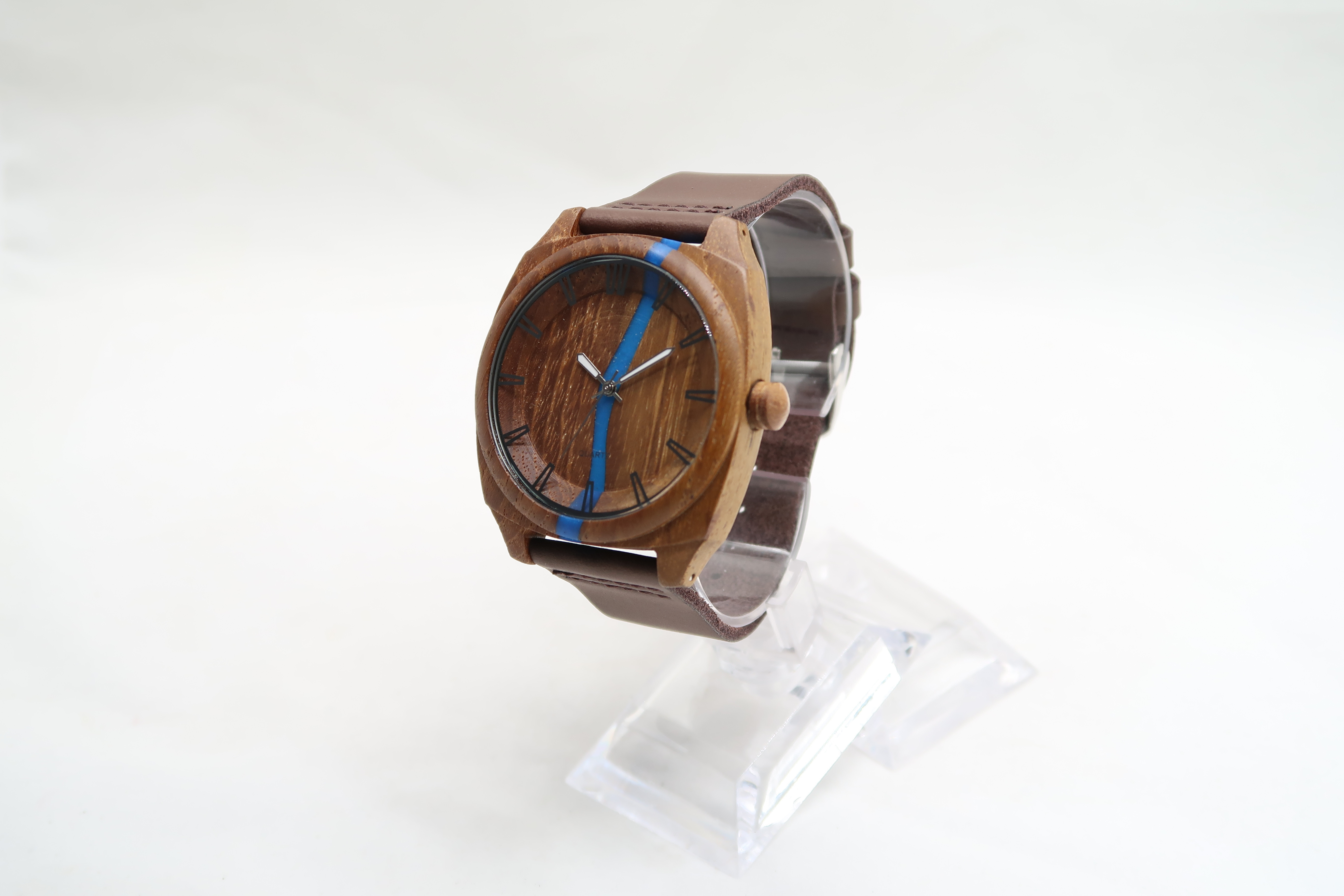 New 3atm gold plated Eco-friendly China Manufacturer Wholesale Wooden Wrist Watch With Custom Colorful Wooden Watch For Men