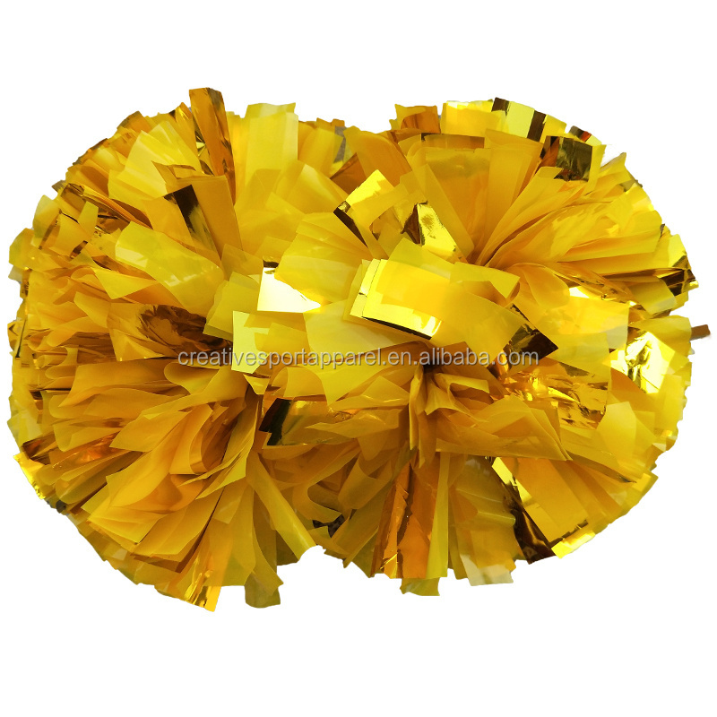 Custom cheerleading pom poms for cheerleaders