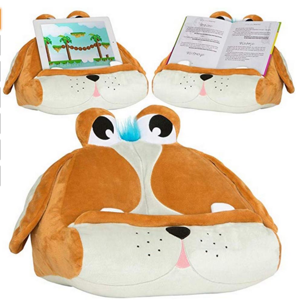 teddy bear book holder tablet stand stuffed animal shaped soft toys plush stand phone holder for bed