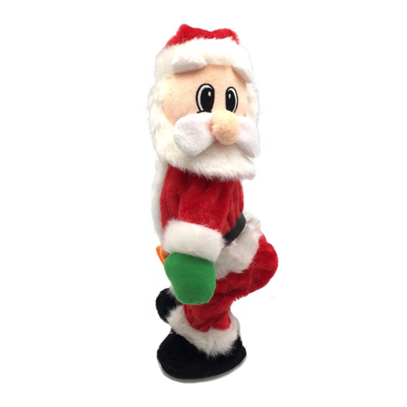 Christmas New Gift  Electric Musical  Decorative dancing Santa Toy Doll