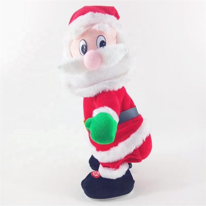 Christmas New Gift  Electric Musical  Decorative dancing Santa Toy Doll