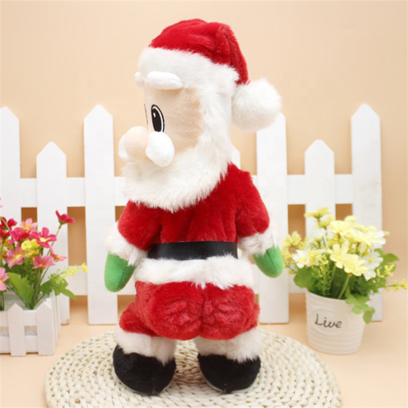 Christmas New Gift  Electric Musical  Decorative dancing Santa Toy Doll