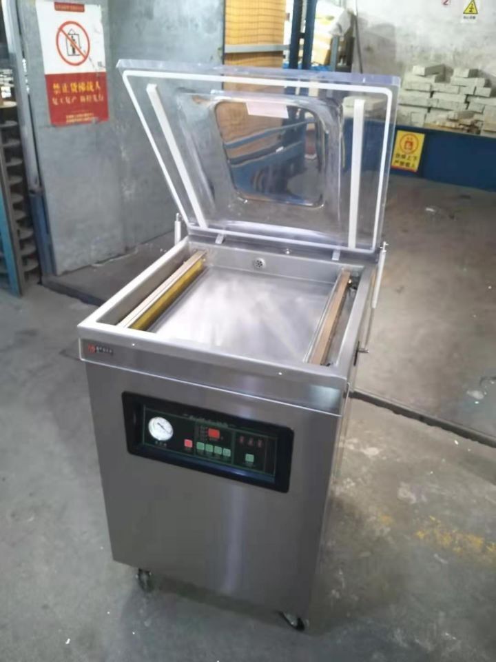 High efficiency semi automatic single chamber vacuum food packing machine with CE