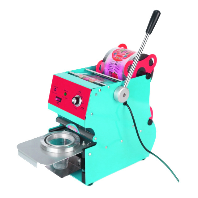 Hot sale Manual Plastic Electric Cup Sealing Machine