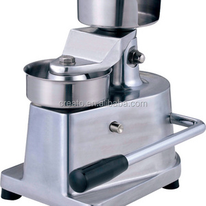 Manual stainless steel hamburger patty press maker