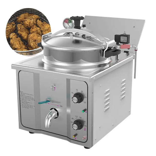 16L Commercial Electric  Pressure Fryer KFC Broaster Chicken Pressure Fryer