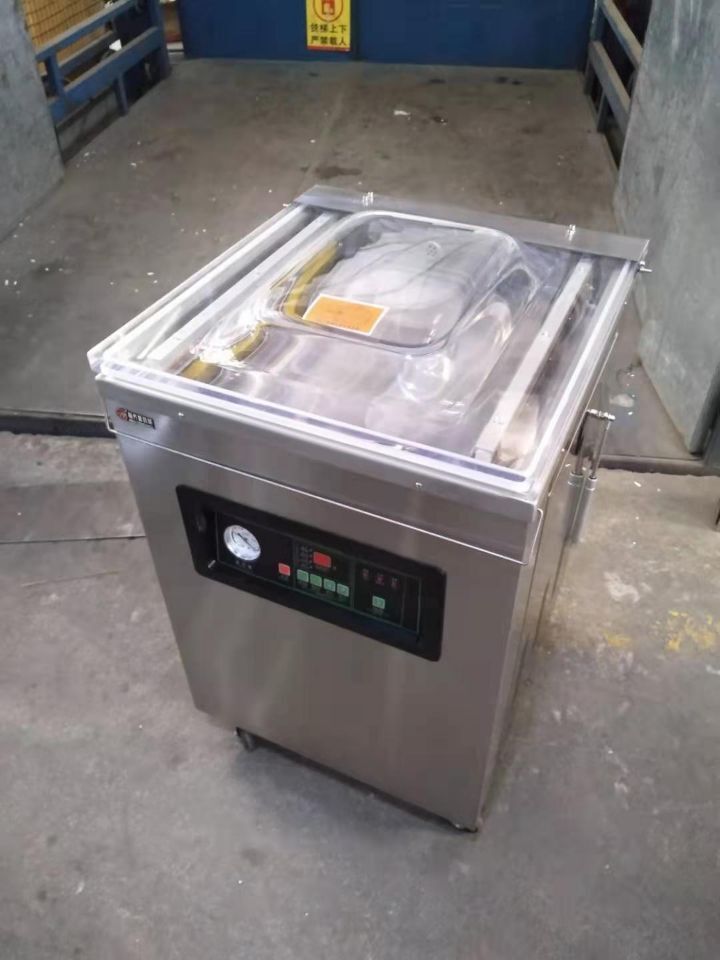 High efficiency semi automatic single chamber vacuum food packing machine with CE