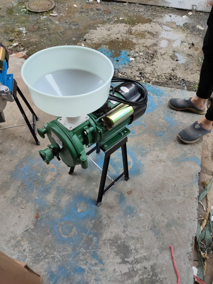 portable wet grain milling flour grinder for edible pastes making machine