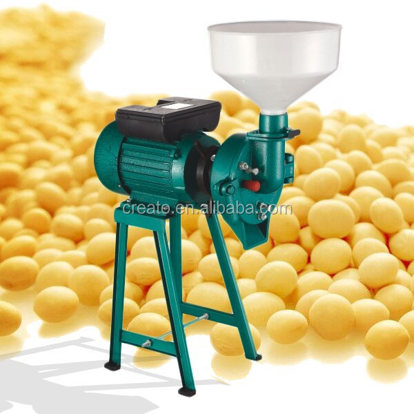 portable wet grain milling flour grinder for edible pastes making machine