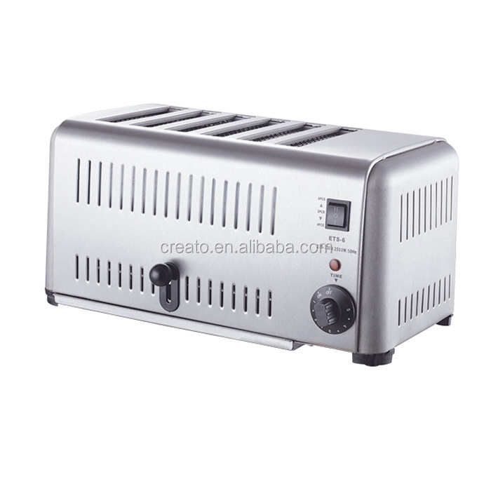 High quality 4 and 6 slice bread toaster, electric toaster