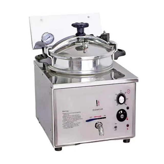 16L Commercial Electric  Pressure Fryer KFC Broaster Chicken Pressure Fryer