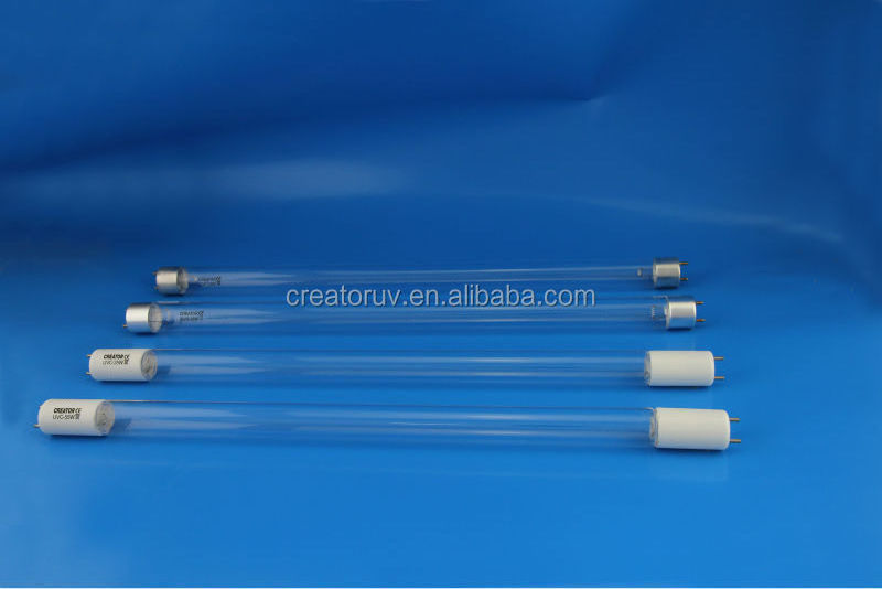 Creator T5 T6 T8 254nm 4/6/8/11/16/10/15/20/25/30/36/55/75W double ends 2 pins UVC lamps UV Bulbs